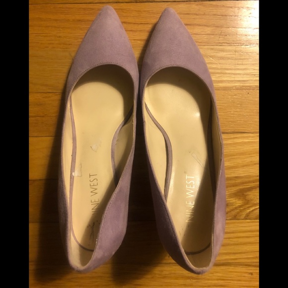 LILAC NINE WEST SHOES - Picture 1 of 4